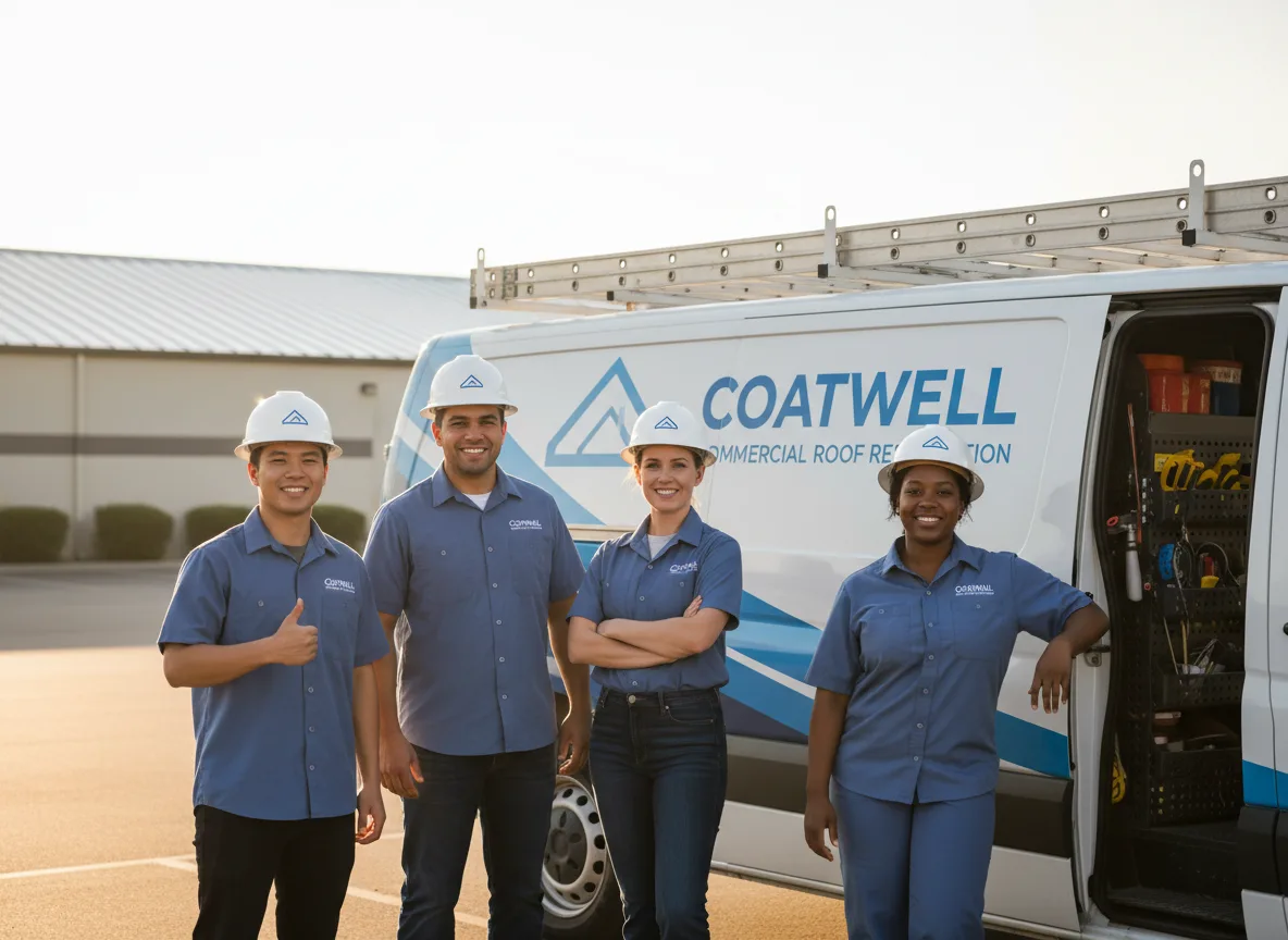Commercial roof coating company in Little Lake, MI